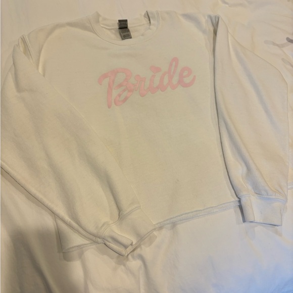 Barbie Bride Sweatshirt with Raw Hem - Picture 3 of 3
